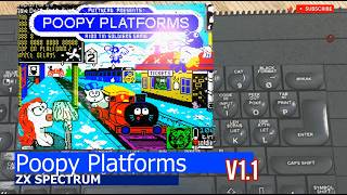 ZX Spectrum -=Poopy Platforms=- v1.1