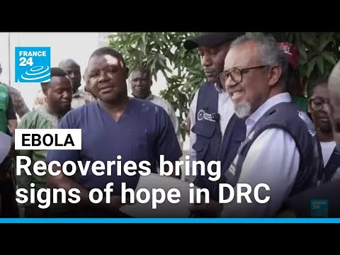 Ebola recoveries bring signs of hope in DRC