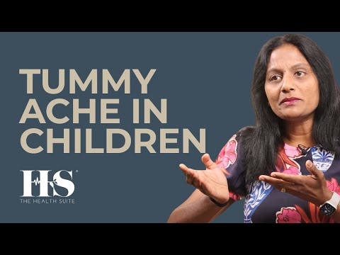 Tummy Ache in Children | Causes & When to Worry | Dr. Hema Kannappan | The Health Suite Leicester