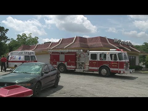 Workers evacuated from Campbell McDonald's after grease fire