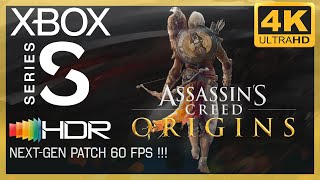 [4K/HDR] Assassin's Creed Origins (Next-gen patch) / Xbox Series S Gameplay / 60 fps !!