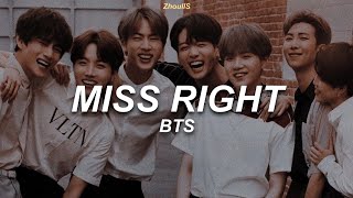 BTS - Miss Right (Tradução/Legendado)