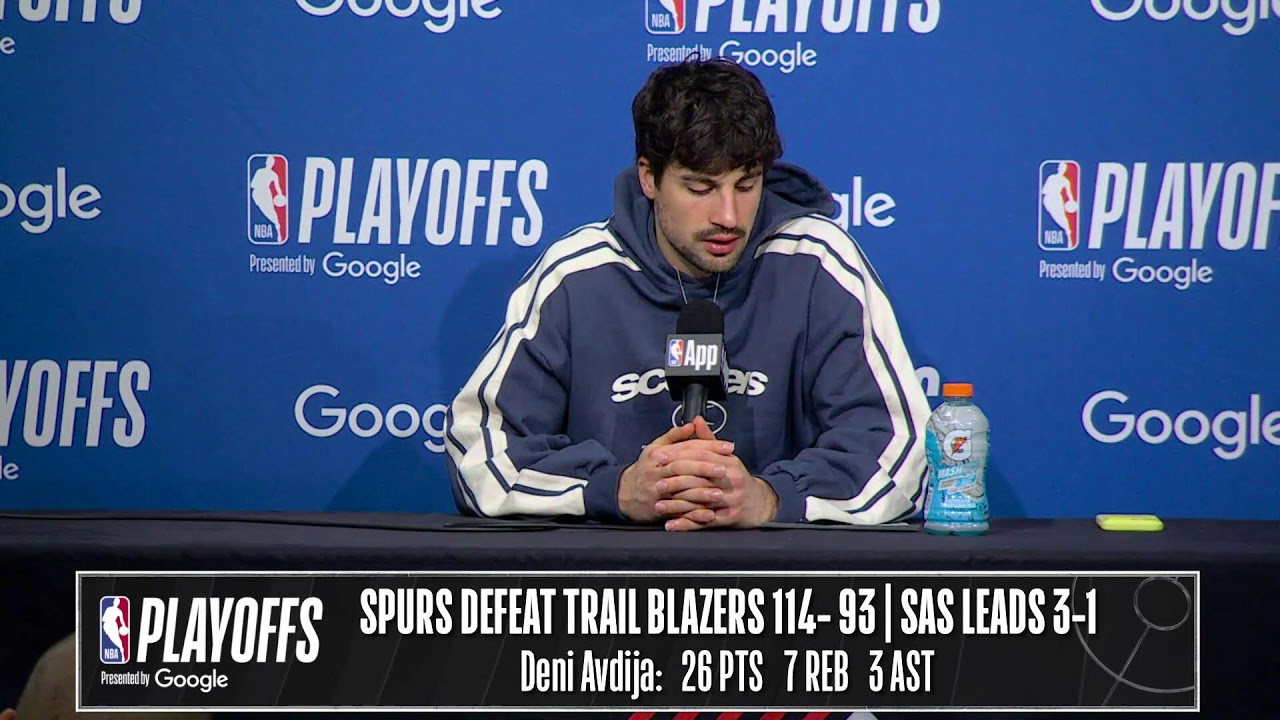 San Antonio Spurs vs. Portland Trail Blazers | Game 4 Postgame Media Availability