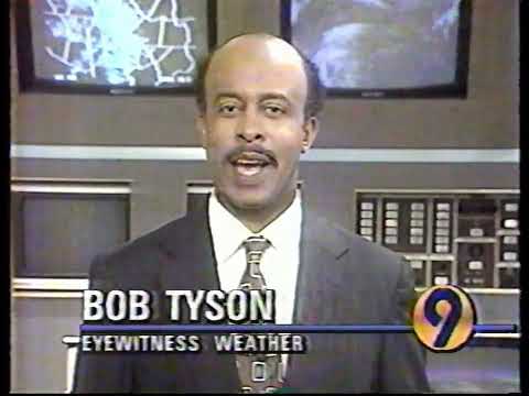 WSOC-TV Eyewitness News Update - Harrier Jet (1991)