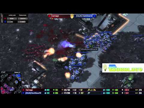 Starcraft 2 - Carnage vs Darkswarm - ZvT - Nimbus - Bobaluey Commentary