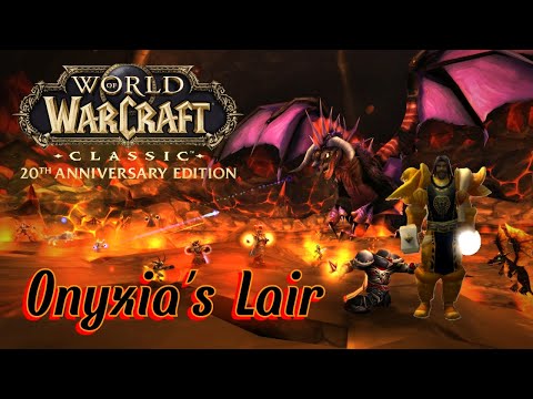 WoW Classic Onyxia's Lair Raid Fury Warrior
