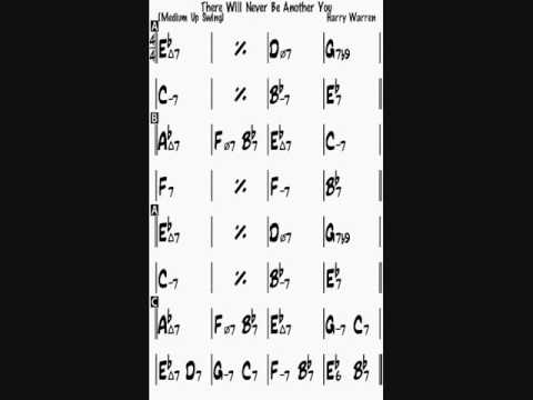 There Will Never Be Another You Eb NO BASS backing track