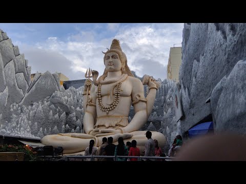 Exploring Murugeshpalya Shiva Temple 🕉️ | Bangalore’s Iconic Lord Shiva Statue 🤩| Full Vlog 🥹