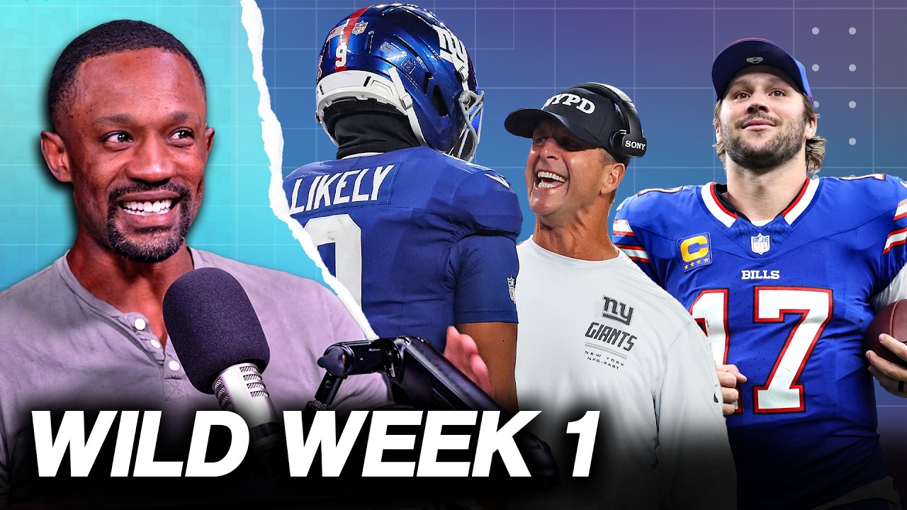 Josh Allen Stuns Texans & Cowboys Fall to Giants + Full Week 1 Recap | The Domonique Foxworth Show