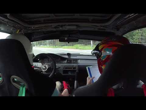 Piotr Cichoń/Kinga Cichoń Rajd Lasowiak 2018 HSW 1 Honda Civic 1.3