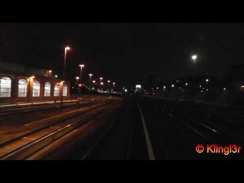 Führerstandsmitfahrt S-Bahn Berlin Mahlsdorf - Ostbahnhof nachts S5 BR481
