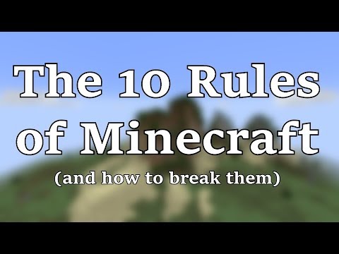 cubfan135 - The 10 Rules of Minecraft (and How to Break Them)