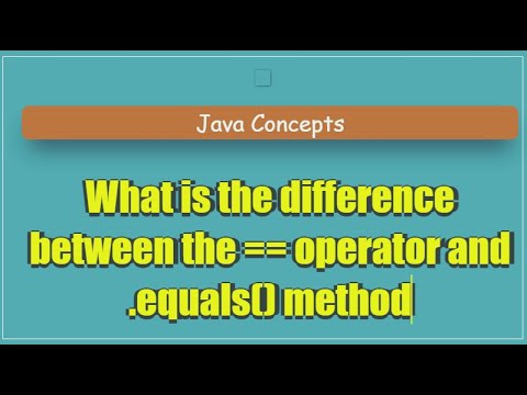 Java Equality Showdown Operator Vs Equals Method Explained