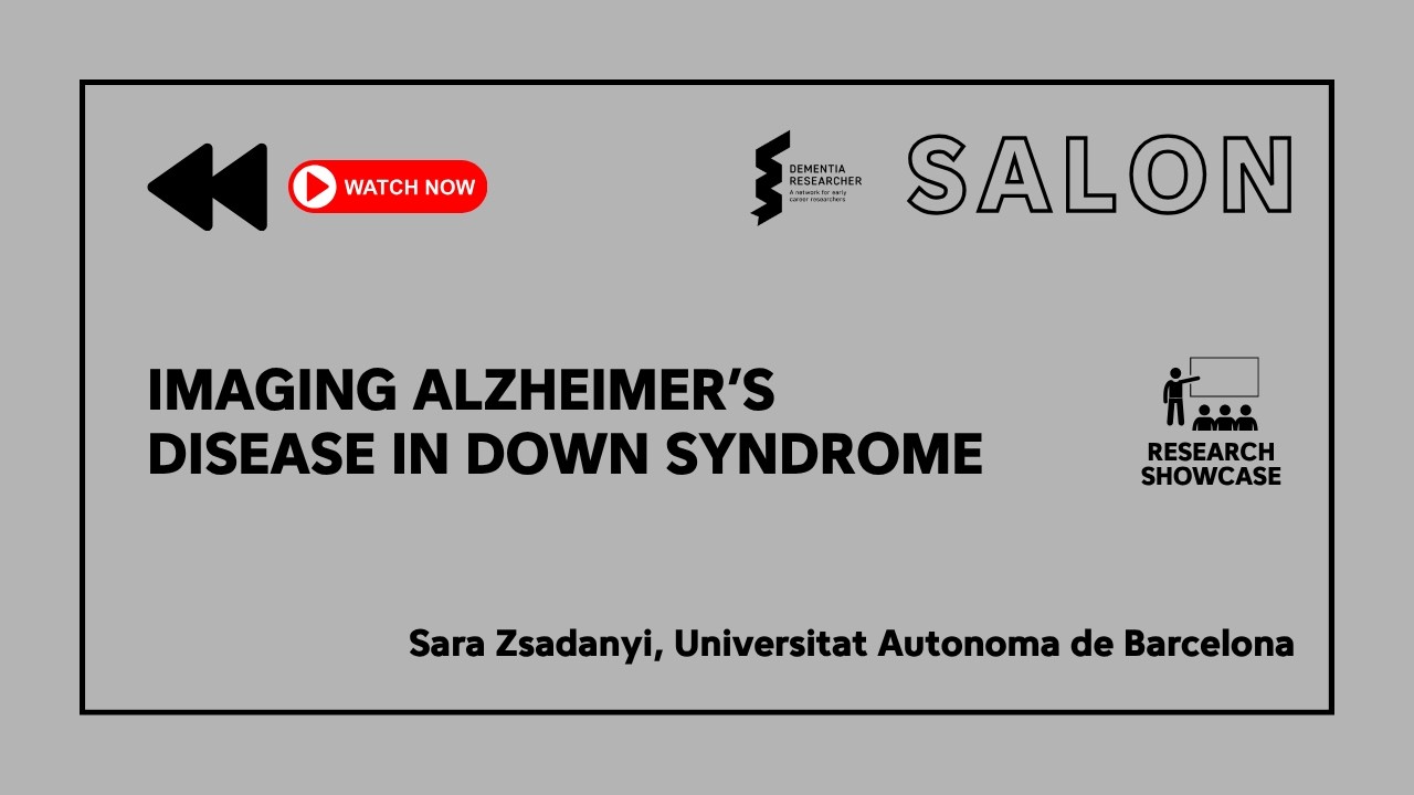 Imaging Alzheimer’s Disease in Down Syndrome