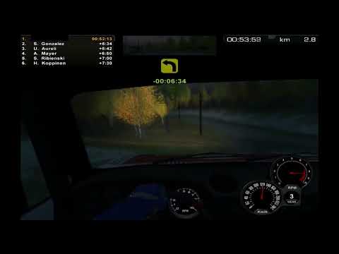 Rally Trophy Finland SS6 Expert Ford Escort FTC 02:17:91