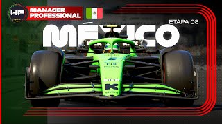LIVE: GP do MÉXICO - Etapa 8  | F1 25 eSports | HP Manager Professional