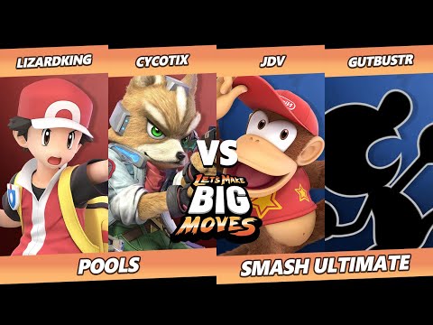 LMBM 2022 - LizardKing & Cycotyx Vs. JDV & GutBustr - SSBU Ultimate Tournament