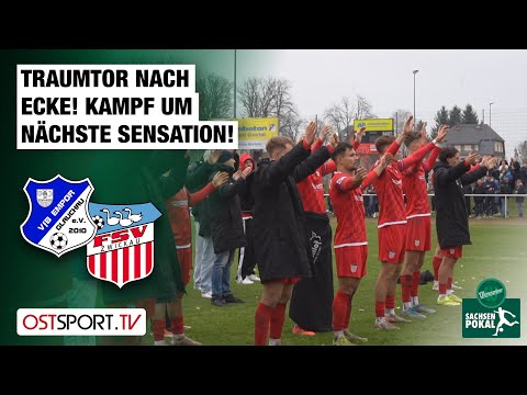 Dream goal from a corner! Battle for another sensation: Glauchau - Zwickau | Regionalliga Nordost