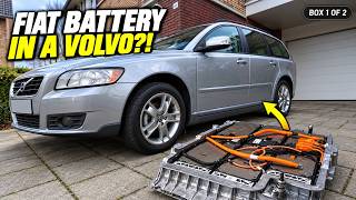 Building a Custom Battery Box for My Volvo V50 EV | Fiat 500e Battery Conversion