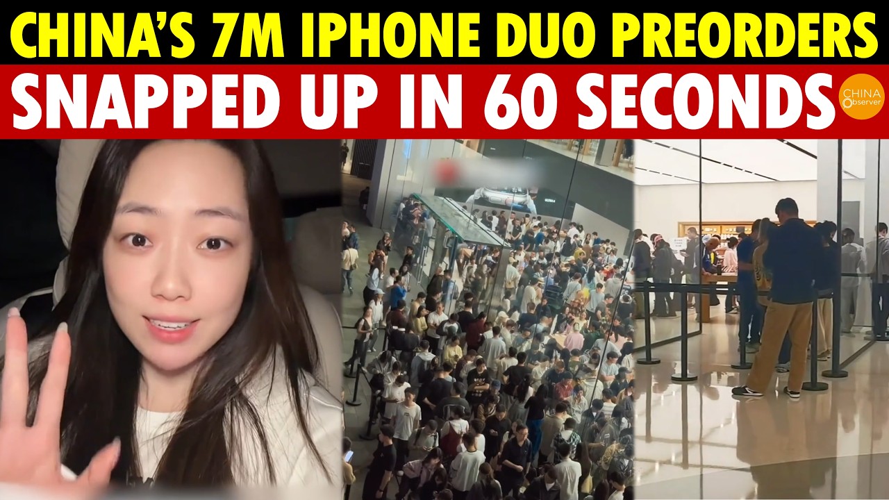 7M iPhone Duo Preorders in China Gone in 1 Minute! 10x Huawei’s Total, Huawei Fans in Tears