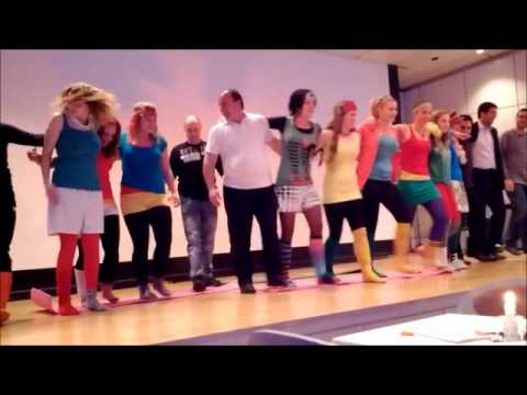 Winterfeier VfB Wiesloch 20.01.2012 Auftritt Damenmannschaft.wmv