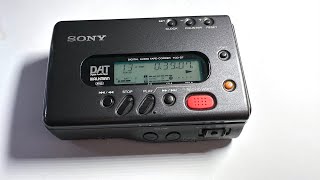 Video thumbnail for Sony DAT Walkman TCD-D7 by svetnovinek.cz