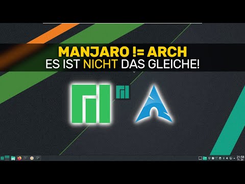 Manjaro != Arch - Es ist NICHT das Gleiche!