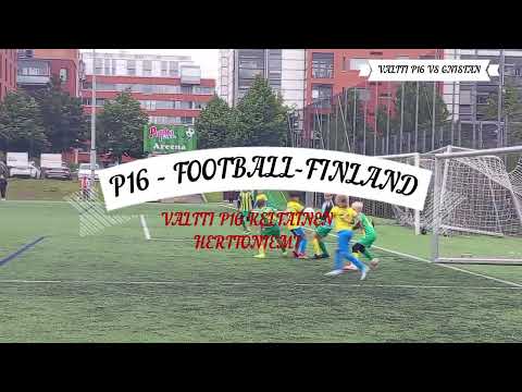 "P16 Piiripeli | Valtti Keltainen 5–1 IF Gnistan Keltainen | Herttoniemi, Finland"