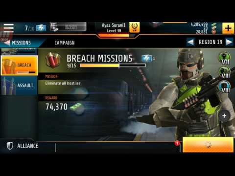 Kill Shot Bravo Region 19=10 Breach Mission Complete