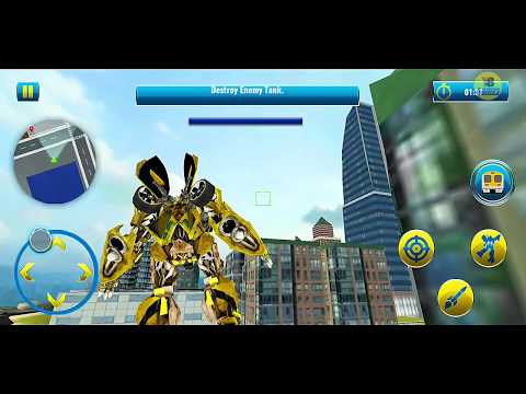 Army Train Robot Transform War Robot Game 2020 - Android Gameplay (Full HDR)