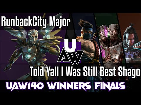 UAW140 Top 8 - RunbackCity Major vs. Told Yall I Was Still Best Shago [Match 13/16 - Winners Finals]