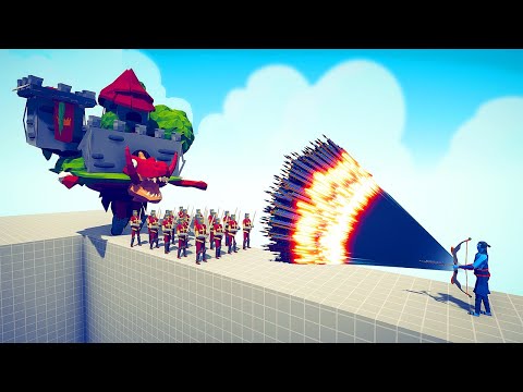 MEDIEVAL ARMY vs EVERY GOD - Totally Accurate Battle Simulator TABS