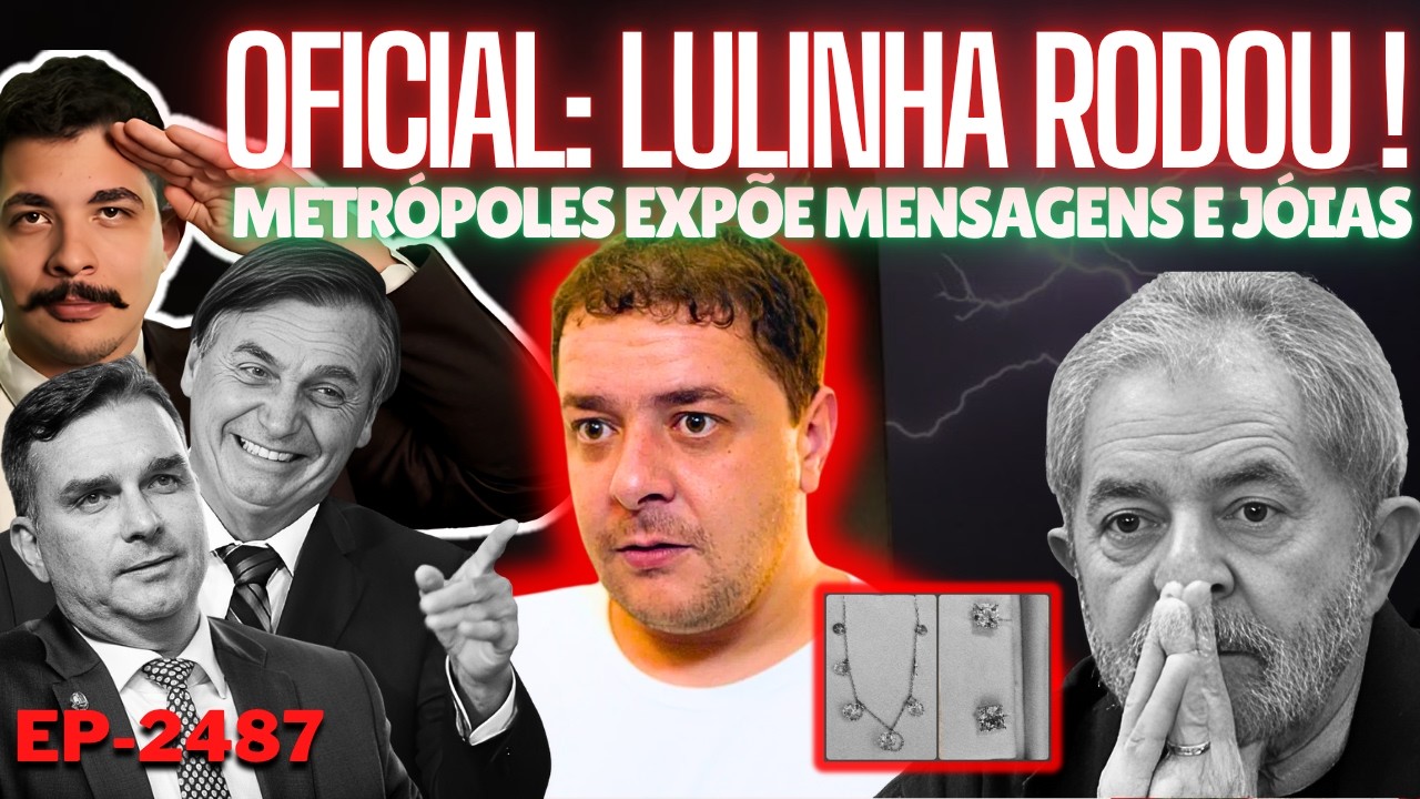OFICIAL: Lulinha RODOU ! Metrópoles EXPÕE Mensagens + Flávio: Cenário MELHORA + Magnitsky de Volta?