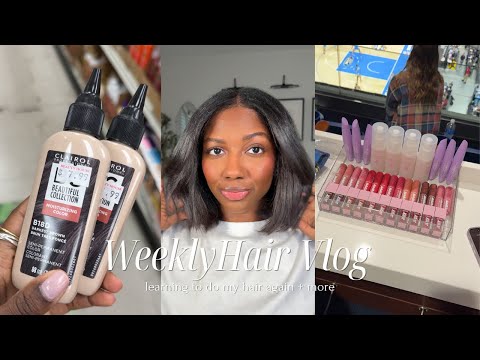 Weekly Hair Vlog | I don't know how to do my hair anymore...| Niara Alexis