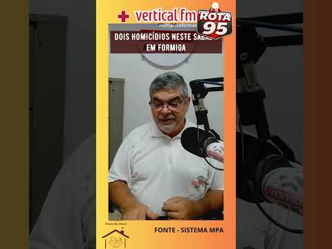 DOIS HOMICÍDIOS NESTE SÁBADO EM FORMIGA