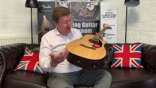 Video thumbnail for Fender CC-60SCE Electro Acoustic Guitar Product Demonstration And Reasons To Buy From Rimmers Music by Rimmers Music