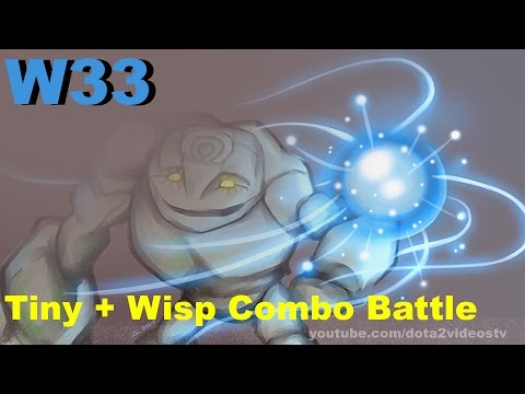Secret.w33 Tiny + IO Battle Combo Classic Dota 2
