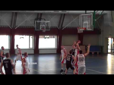 OZKosz Częstochowa Liga Okręgowa 2012/13 02.03.13 GCKiR Konopiska - OSiR Kłobuck 1 połowa