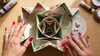 TURKISH MAP FOLD Pop-Up Book/Junk Journal