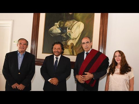 El gobernador Sáenz se reunió con el Cónsul de España y abordaron temas para el fortalecimiento bilateral