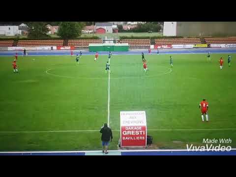 National 2, Groupe D : ASMBELFORT - FEIGNIES AULNOYE  Mathieu Leroux 2018-2019