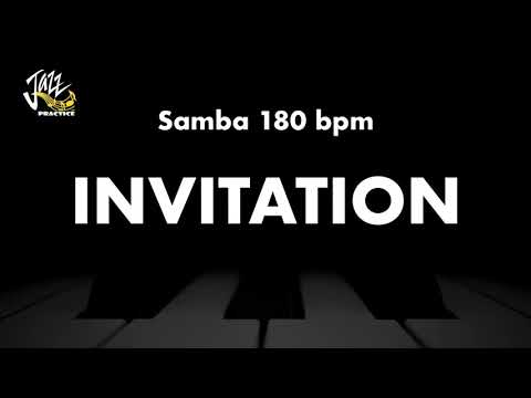 Invitation - Jazz Standard Backing Track