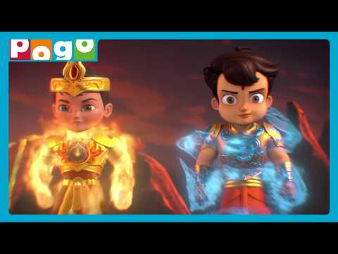 Ek Ke Baad Ek Dhamaka!💥⚡| Aag Aur Paani Ka Badla👊| Little Singham | Chhota Bheem |@PogoChannel​