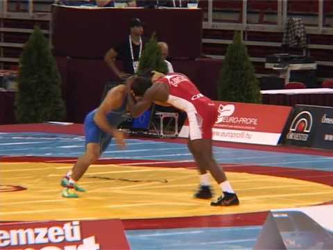 SWWC2013 / Haislan Garcia (CAN) - Agahüseyn MUSTAFAYEV / FS 66 kg, 1/32 final match