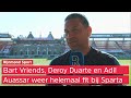 Sparta-trainer Henk Fraser: 'Respect dat de KNVB de wedstrijd vervroegt naar de middag'