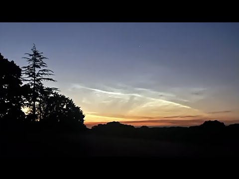 Brian May: Noctilucent clouds ZOOM - 5 July 2022
