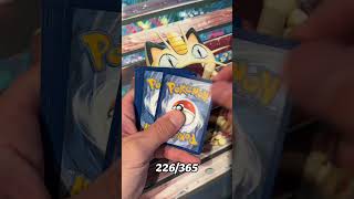 226/365 días. 365 sobres Pokémon.