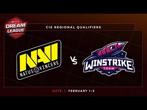 NaVi vs Winstrike Game 1 - DreamLeague S11 CIS Qualifier: Losers' Round 1