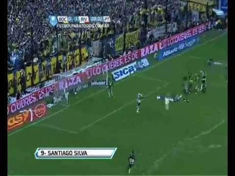 Gol de Silva a riBer (Boca 1 - RiBertido 1) (5/5/2013) relato Sebastián Sellaro