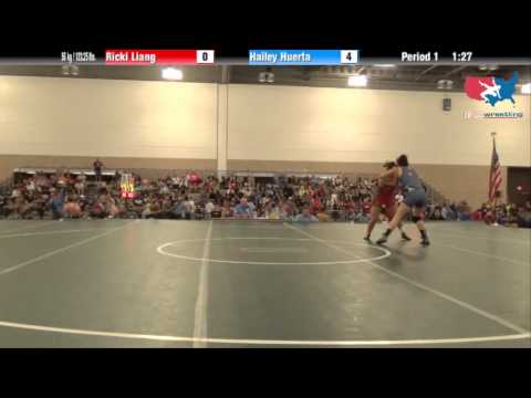 FILA Cadet 56 kg / 123.25 lbs. - Ricki Liang vs. Hailey Huerta